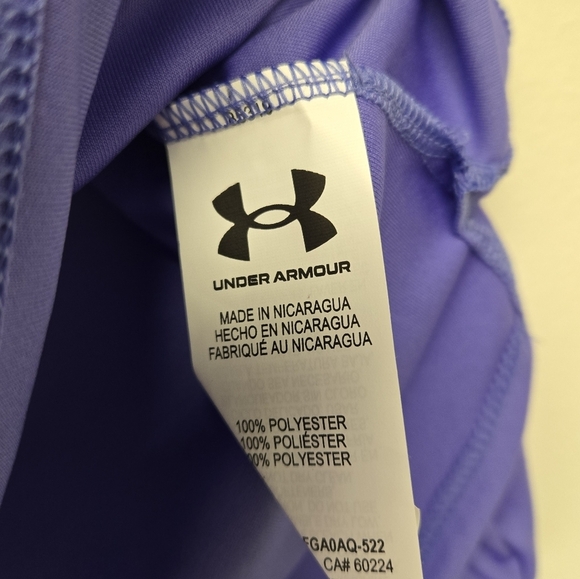 Under Armour Star Long Sleeve t-shirt Purple 2T - Picture 6 of 8